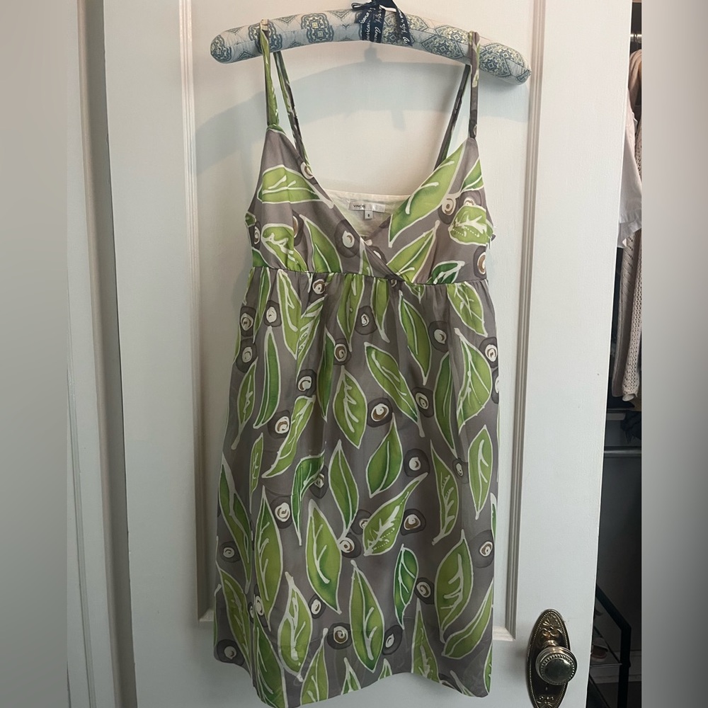 Vince adorable, cotton  ( lined) babydoll sundress